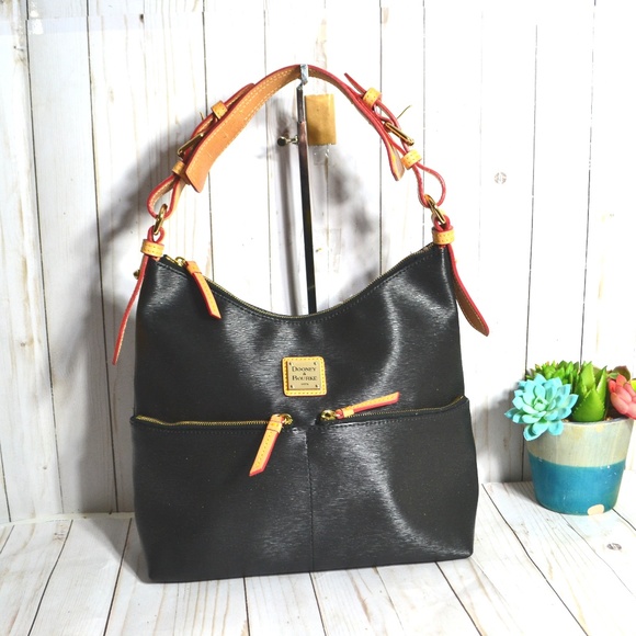 Dooney & Bourke Dillen Hobo Bag Leather Purse - Picture 1 of 6